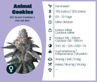 Animal Cookies Seedsupplier 3 Stk.